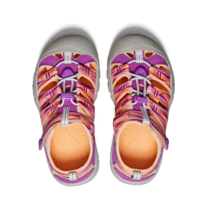 Kids KEEN Playground Big Kids039 Newport H2 WillowherbTangerine Sandal