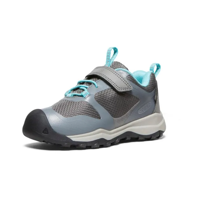 Kids KEEN Playground Little Kids039 Wanduro Low Waterproof Grey Leather Shoe Kids KEEN Playground Little Kids039 Wanduro Low Waterproof Grey Leather Shoe