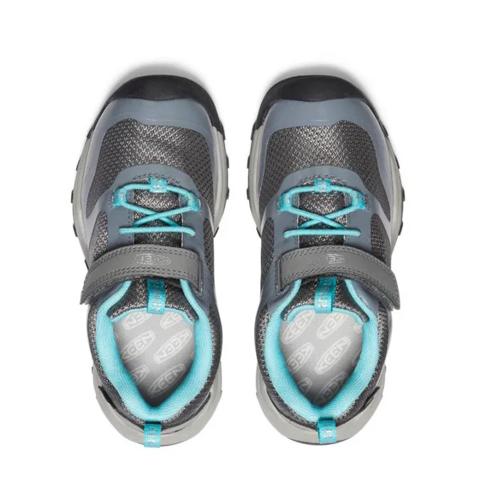 Kids KEEN Playground Little Kids039 Wanduro Low Waterproof Grey Leather Shoe Kids KEEN Playground Little Kids039 Wanduro Low Waterproof Grey Leather Shoe