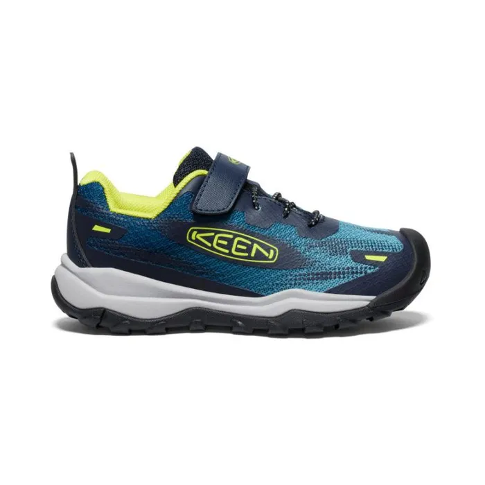 Kids KEEN Playground Little Kids039 Wanduro Speed Legion BlueEvening Primrose Shoe