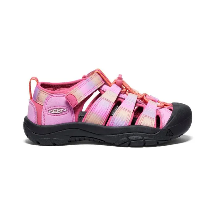 Kids KEEN Sandals Big Kids039 Newport H2 Hot PinkPastel Lavender Sandal