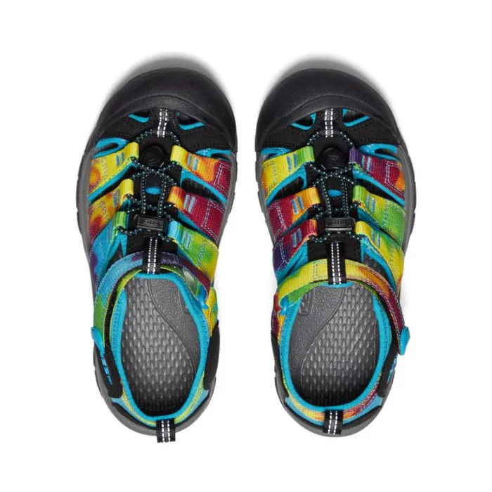 Kids KEEN Sandals Big Kids039 Rainbow Tie Dye Water Hiking Sandals 8211 Newport H2 Kids KEEN Sandals Big Kids039 Rainbow Tie Dye Water Hiking Sandals 8211 Newport H2