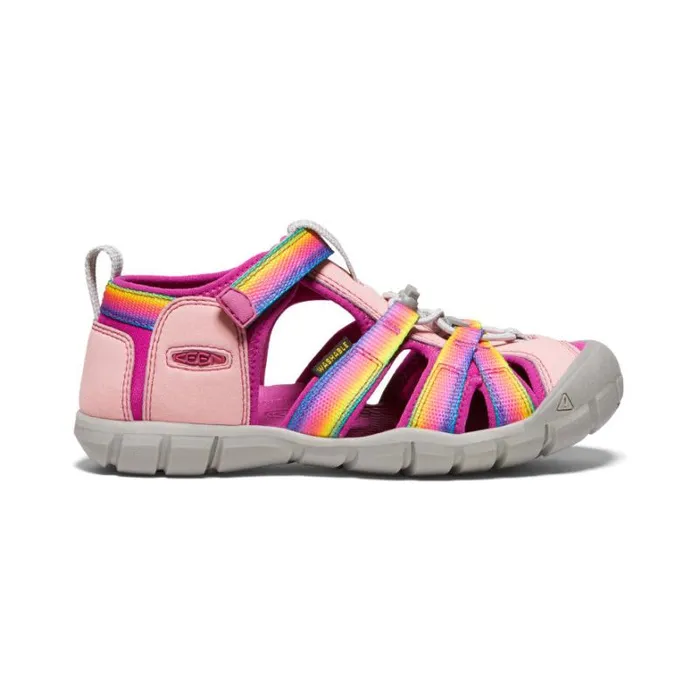 Kids KEEN Sandals Big Kids039 Rainbow Water Sandals 8211 Seacamp II CNX