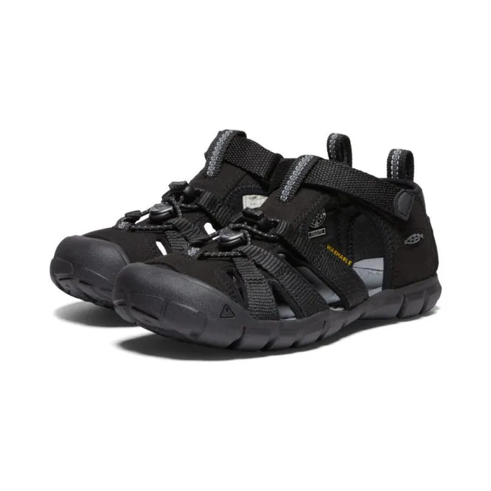 Kids KEEN Water Big Kids039 Black Water Sandals 8211 Seacamp II CNX Kids KEEN Water Big Kids039 Black Water Sandals 8211 Seacamp II CNX