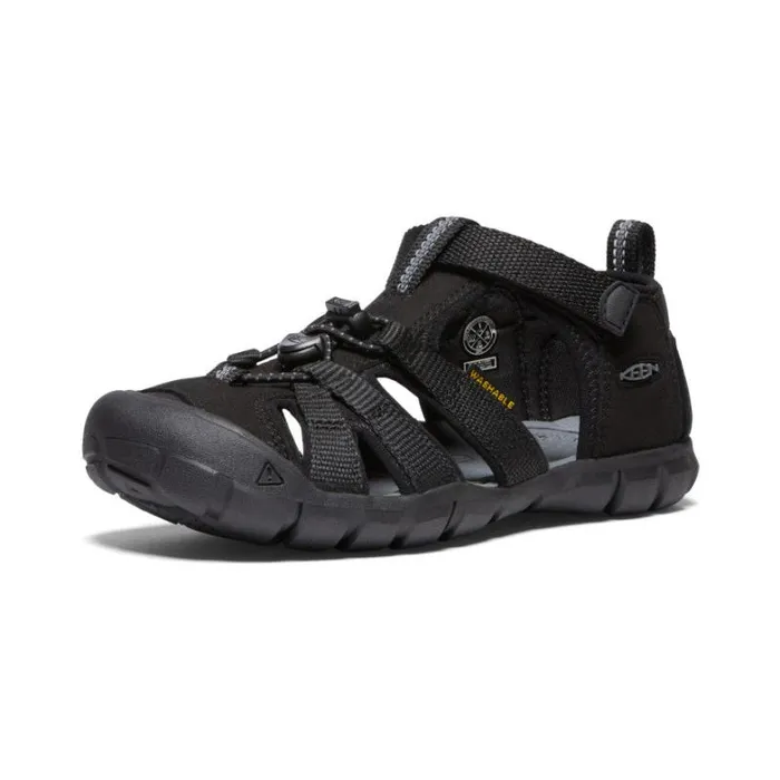 Kids KEEN Water Big Kids039 Black Water Sandals 8211 Seacamp II CNX Kids KEEN Water Big Kids039 Black Water Sandals 8211 Seacamp II CNX