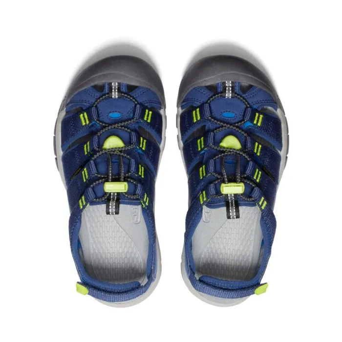 Kids KEEN Water Big Kids039 Newport Boundless Naval AcademyEvening Primrose Sandal