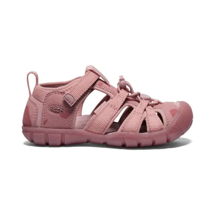 Kids KEEN Water Little Kids039 Seacamp II CNX Dark Rose Sandal