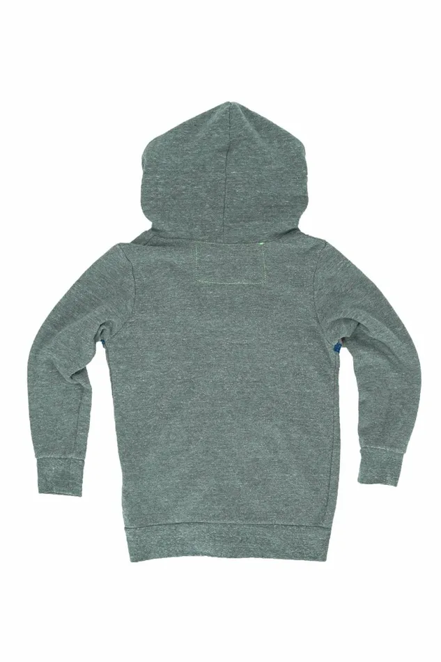 Kids KID039S 5 STRIPE HOODIE 8211 HEATHER GREY BLUE STRIPES Aviator Nation Kids KID039S 5 STRIPE HOODIE 8211 HEATHER GREY BLUE STRIPES Aviator Nation