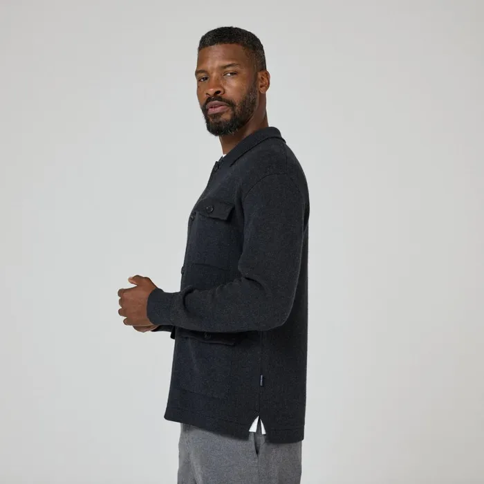 Knitwear Men Oliver Sweeney Brecon Charcoal Knitwear Men Oliver Sweeney Brecon Charcoal