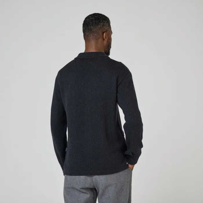 Knitwear Men Oliver Sweeney Brecon Charcoal Knitwear Men Oliver Sweeney Brecon Charcoal