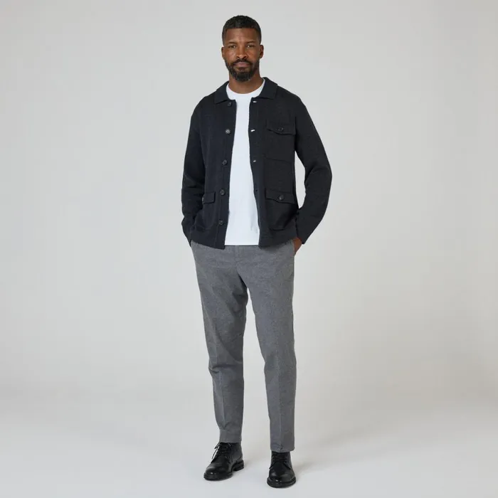 Knitwear Men Oliver Sweeney Brecon Charcoal Knitwear Men Oliver Sweeney Brecon Charcoal