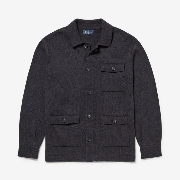 Knitwear Men Oliver Sweeney Brecon Charcoal Knitwear Men Oliver Sweeney Brecon Charcoal