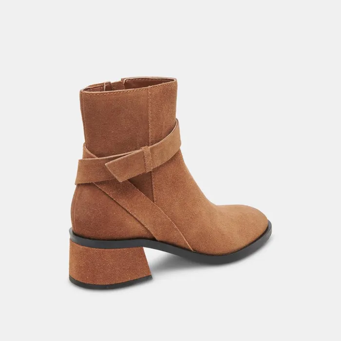 Leland Booties Brown Suede Women Dolce Vita Boots and Booties