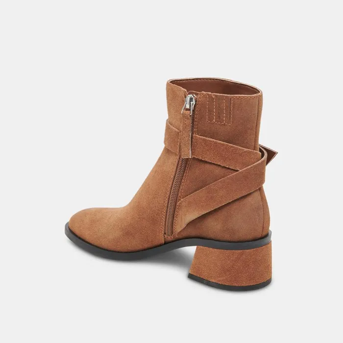 Leland Booties Brown Suede Women Dolce Vita Boots and Booties