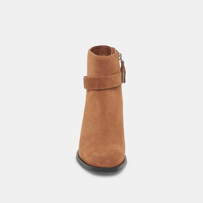 Leland Booties Brown Suede Women Dolce Vita Boots and Booties