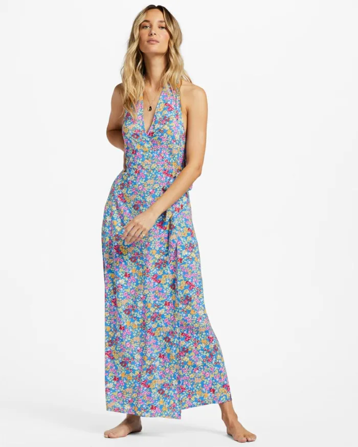 Lets Hang Midi Dress Seaside Women Billabong Midi Dresses