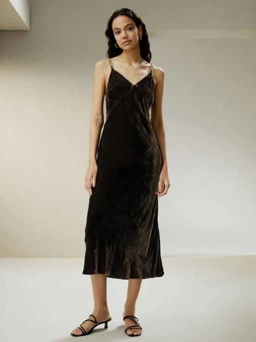 Lilysilk Brenna Velvet Dress Women Jumpsuits Dresses
