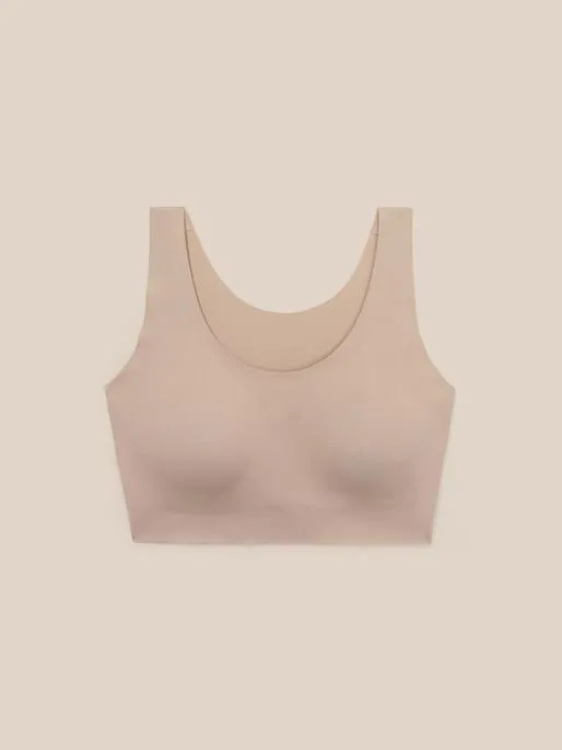 Lilysilk OneSizeFitsMost Classic Wireless Silk Bra Women Underwear