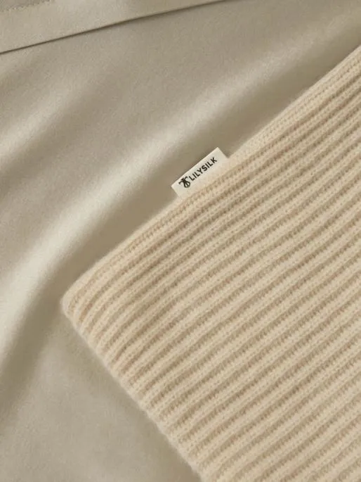 Lilysilk Reversible Cashmere And Silk Pillowcase Home Silk Pillowcases