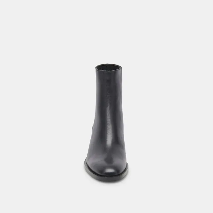 Linny H2O Boots Black Leather Women Dolce Vita Boots and Booties