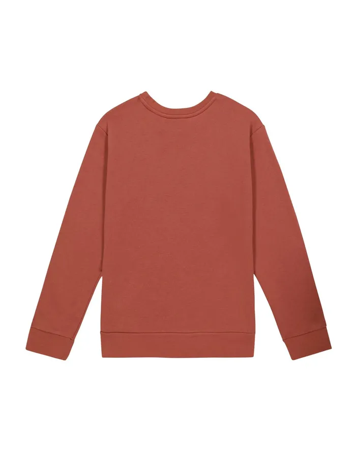 Little Kids039 Powerblend Crew Sweatshirt Classic Script Sandalwood Red Kids Champion Hoodies and Sweatshirts
