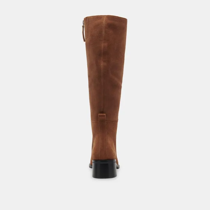 Lizah Boots Brown Suede Women Dolce Vita Boots and Booties