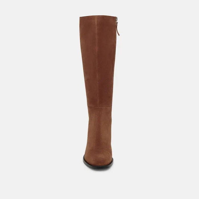 Lizah Boots Brown Suede Women Dolce Vita Boots and Booties