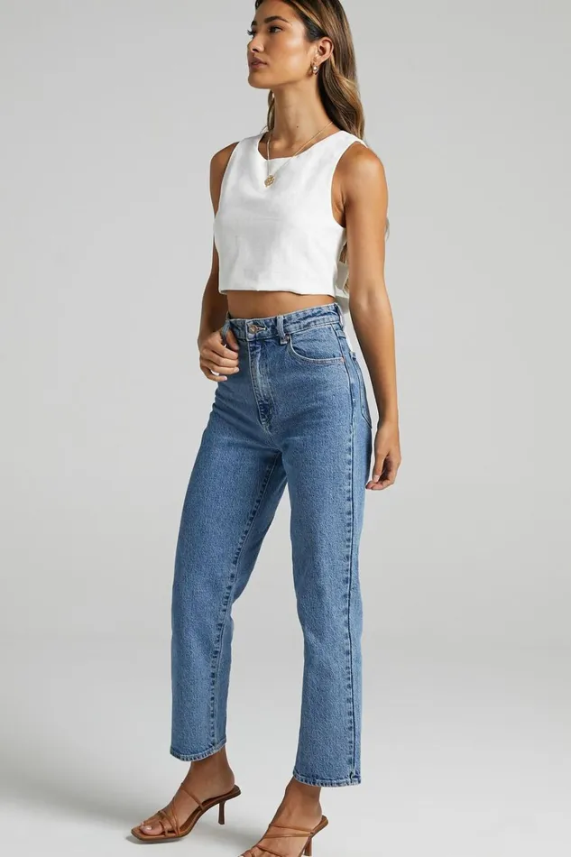 Loxley Top 8211 Tie Up Top In White Women Showpo Tops