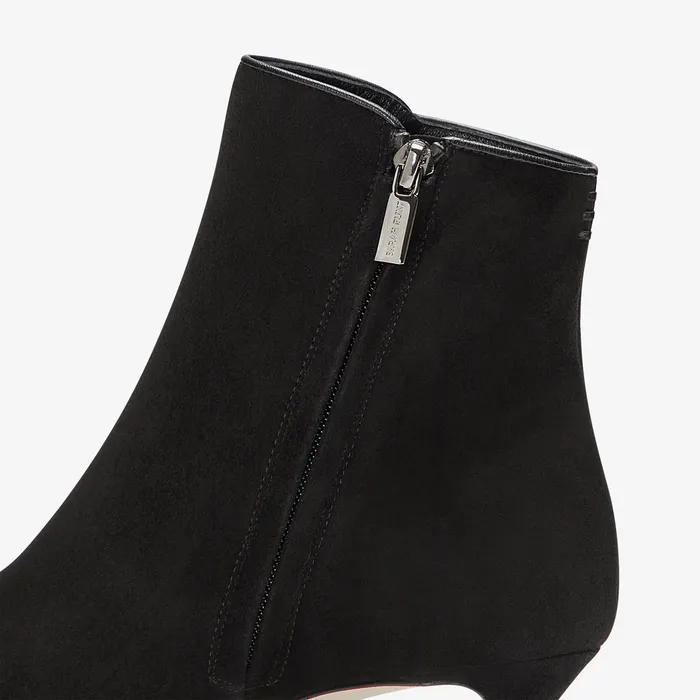 M M LaFleur The Sarah Flint Perfect Dress Bootie 60 Black Suede Women Shoes