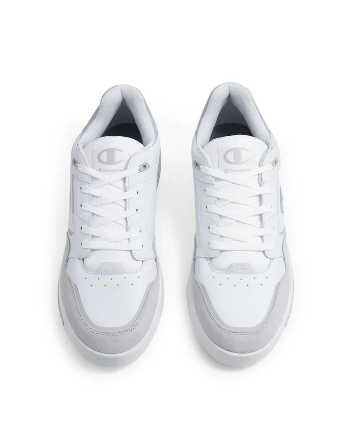 Men039S Zn80 Low Shoes Whitegrey Men Champion Court