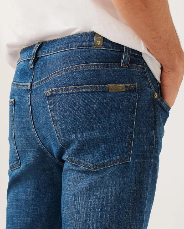 Men 7 For All Mankind Denim Hemp Denim Slimmy In Garcia Blue