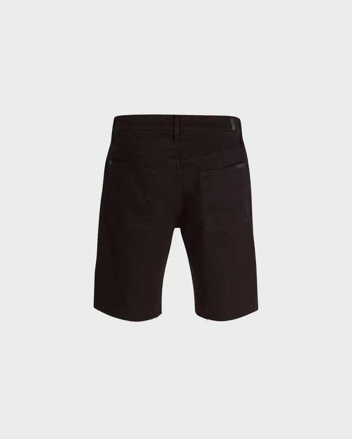 Men 7 For All Mankind Shorts The Straight Short In Black