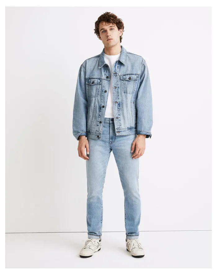 Men Athletic Slim Selvedge Jeans In Easson Wash Easson Wash Madewell Jeans