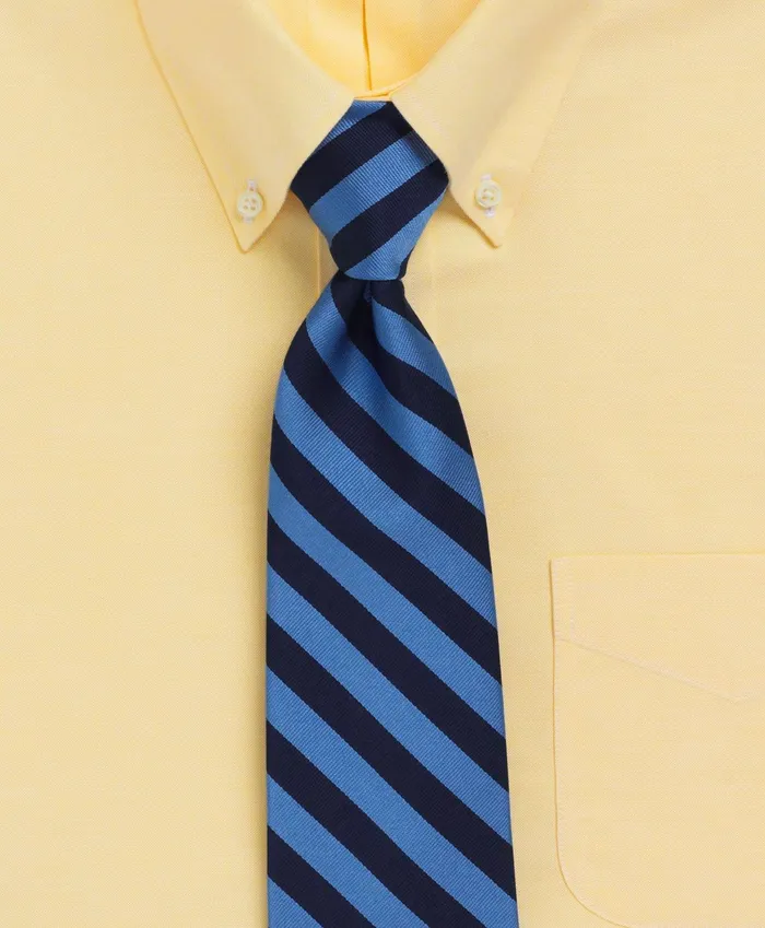 Men Bb4 Rep Tie Bluenavy Brooks Brothers Ties and Pocket Squares