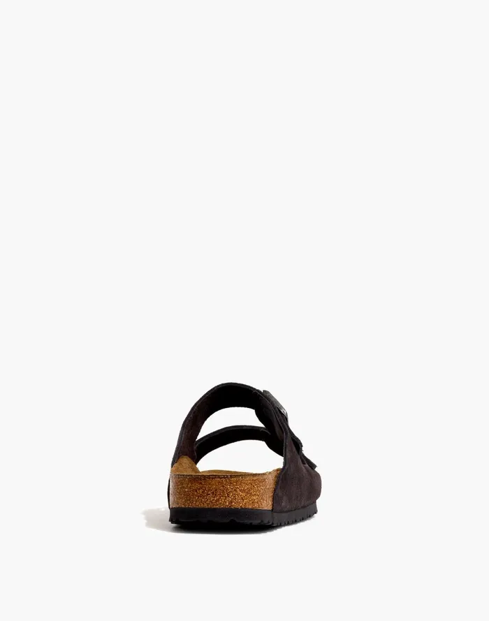 Men Birkenstock Suede Arizona Sandals Hthr Grey Madewell Sandals