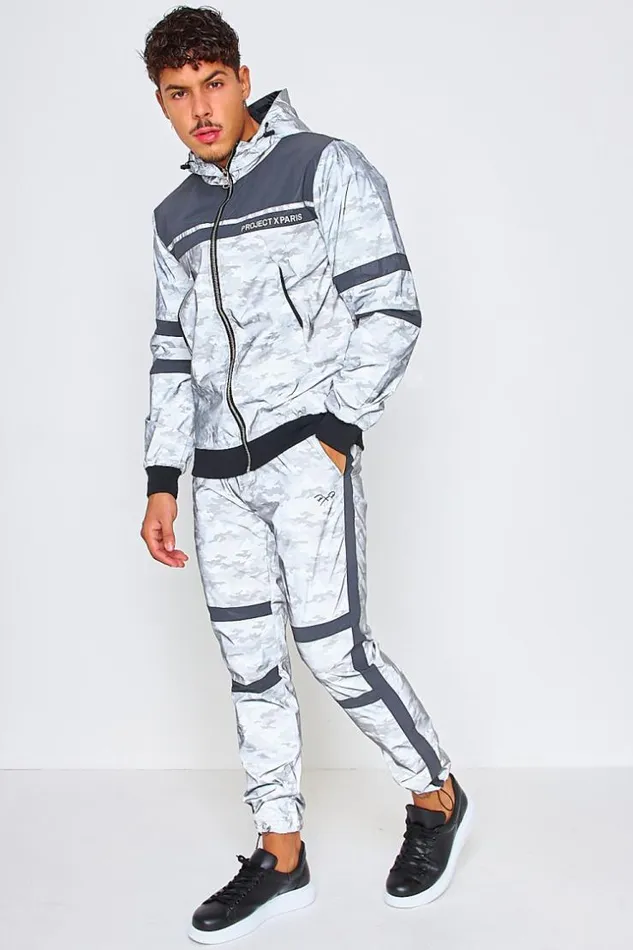 Men Black Reflective Project X Joggers Black Brentiny Paris Jogging Bottoms Men Black Reflective Project X Joggers Black Brentiny Paris Jogging Bottoms