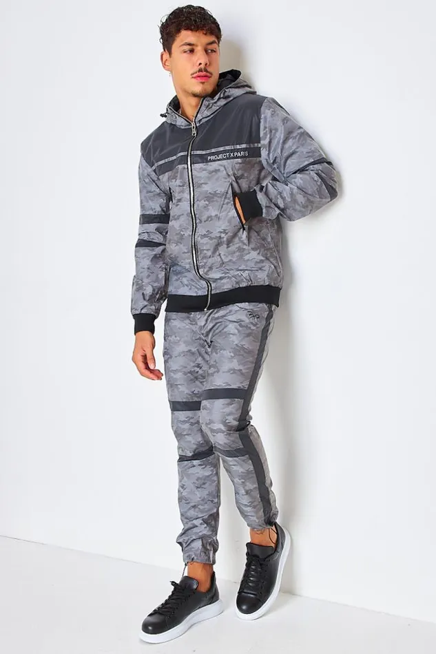 Men Black Reflective Project X Joggers Black Brentiny Paris Jogging Bottoms Men Black Reflective Project X Joggers Black Brentiny Paris Jogging Bottoms