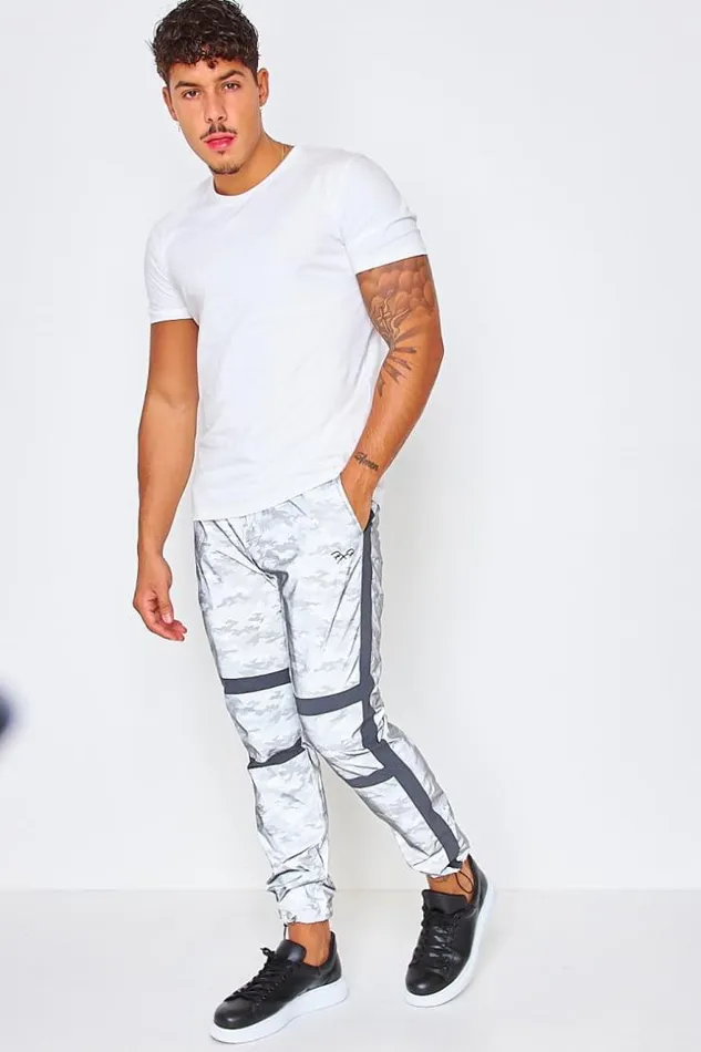 Men Black Reflective Project X Joggers Black Brentiny Paris Jogging Bottoms Men Black Reflective Project X Joggers Black Brentiny Paris Jogging Bottoms