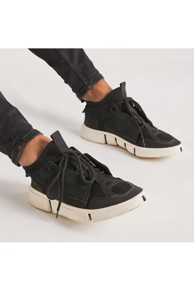 Men Black Sock Sneakers Brentiny Paris Sneakers