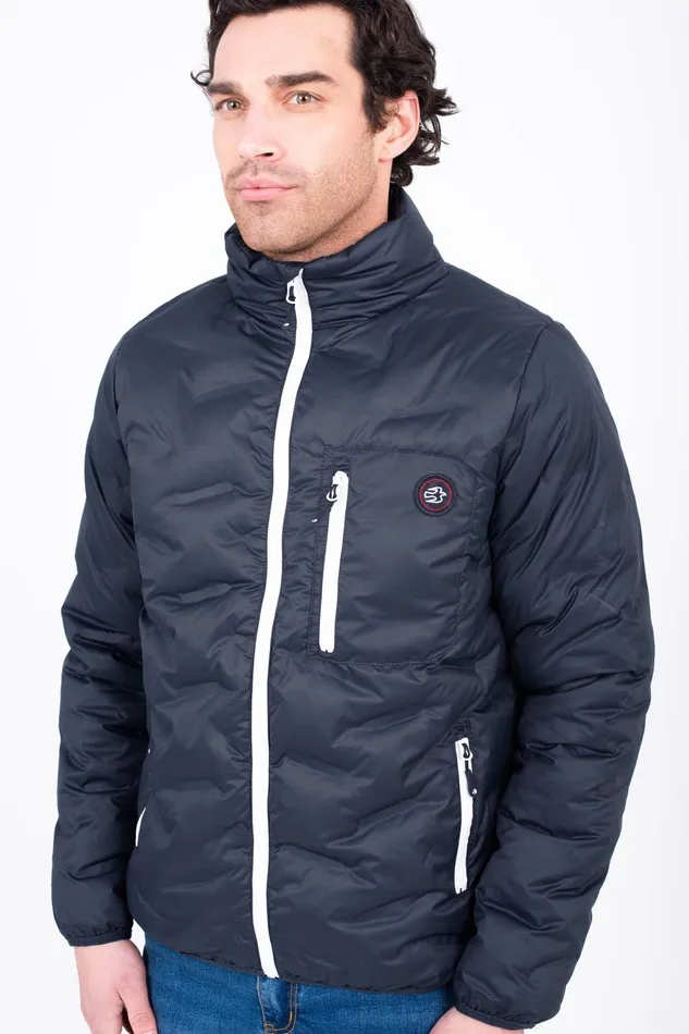 Men Brakeburn Coats And Jackets Charcoal Puffer Jacket