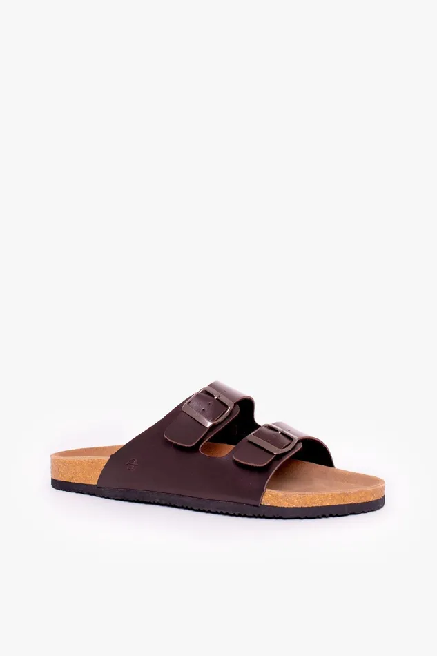 Men Brakeburn Slippers and Sandals Brown Sandals