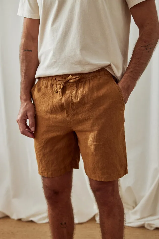 Men Bylot 8211 Golden Brown TWOTHIRDS Shorts