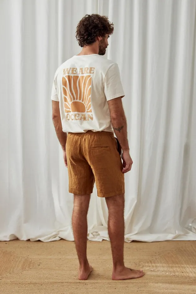 Men Bylot 8211 Golden Brown TWOTHIRDS Shorts