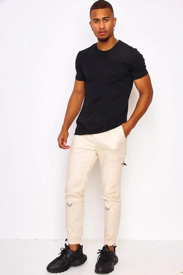 Men Cargo Trousers In Beige Project X 8211 2040093 Brentiny Paris Pants