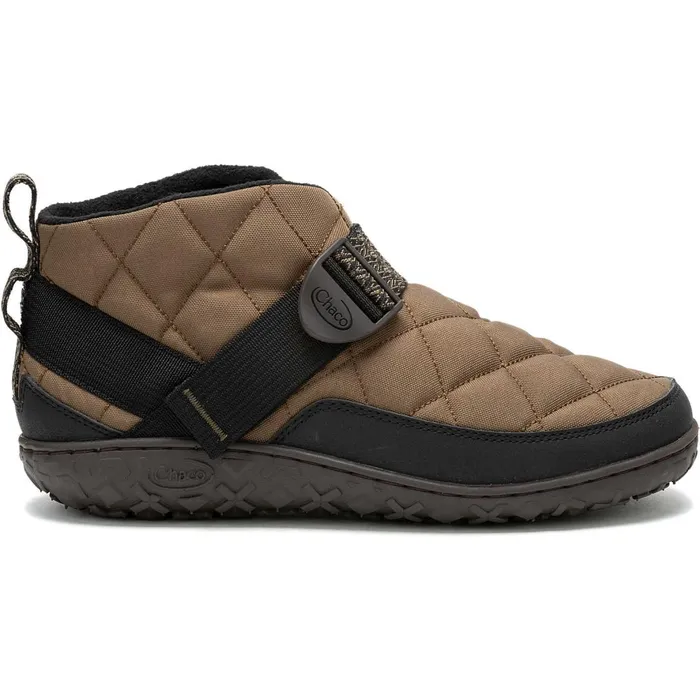 Men Chaco Boots Ramble Rugged Canvas Shoe Dark Sand