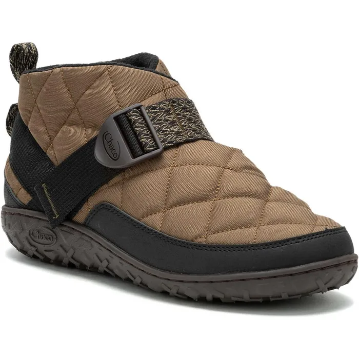 Men Chaco Boots Ramble Rugged Canvas Shoe Dark Sand
