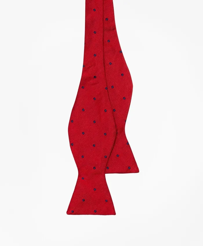 Men Dot Bow Tie Rednavy Brooks Brothers Ties and Pocket Squares Men Dot Bow Tie Rednavy Brooks Brothers Ties and Pocket Squares