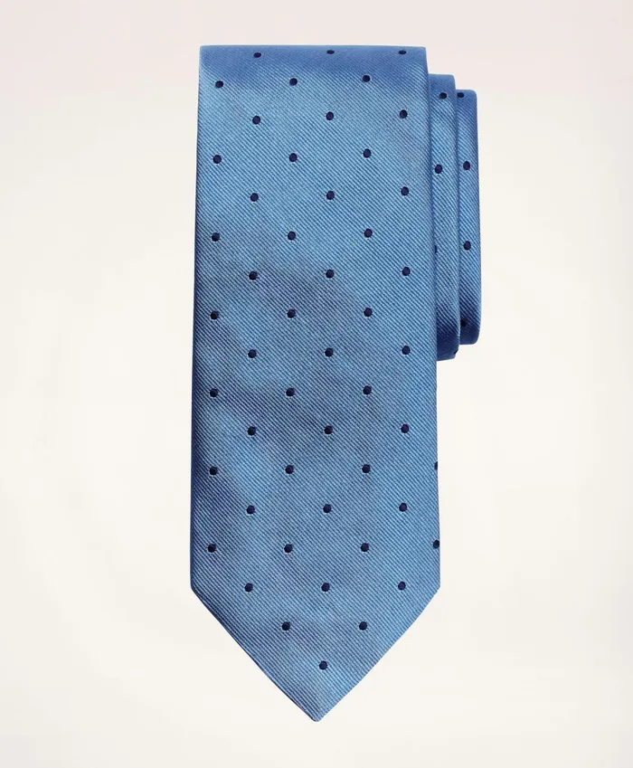 Men Dot Rep Tie Light Bluenavy Brooks Brothers Ties and Pocket Squares