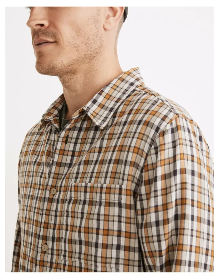 Men Double Weave Perfect Long Sleeve Shirt Egyptian Gold Madewell Shirts Men Double Weave Perfect Long Sleeve Shirt Egyptian Gold Madewell Shirts