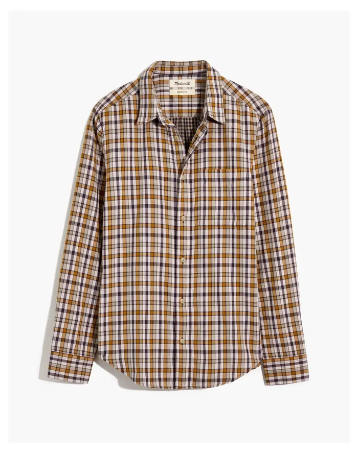 Men Double Weave Perfect Long Sleeve Shirt Egyptian Gold Madewell Shirts Men Double Weave Perfect Long Sleeve Shirt Egyptian Gold Madewell Shirts